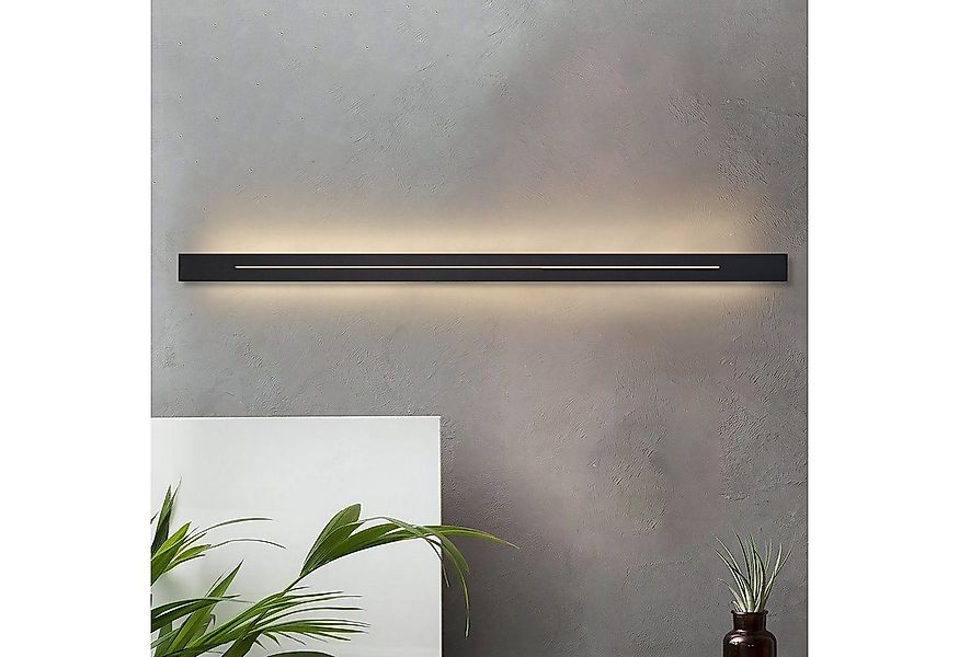 ZMH LED Wandleuchte Wandlampe innen weiß/schwarz 30cm 60cm 100cm, LED fest günstig online kaufen