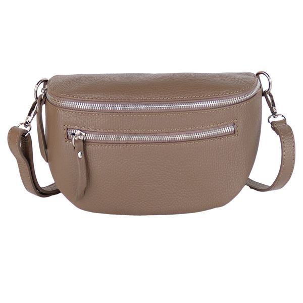 MIRROSI Bauchtasche Damen, Echtleder, Leder, Made günstig online kaufen
