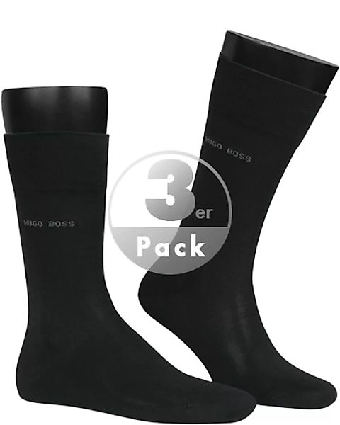 Boss George Rs Uni Socken EU 43-44 Black günstig online kaufen