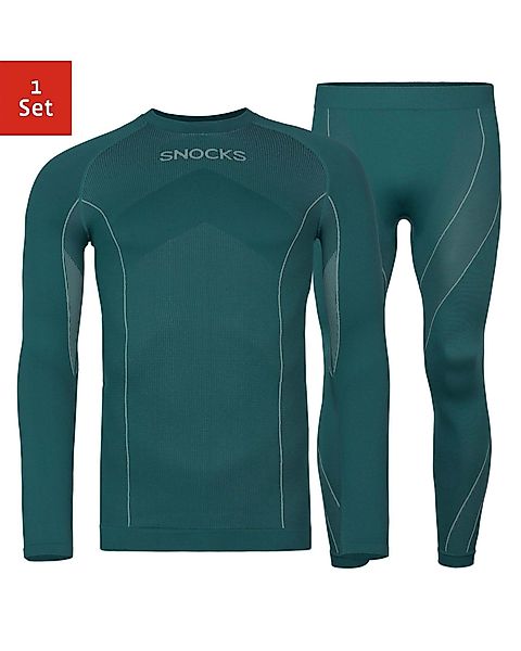 SNOCKS Thermounterhemd Thermounterwäsche mit Daumenloch für günstig online kaufen