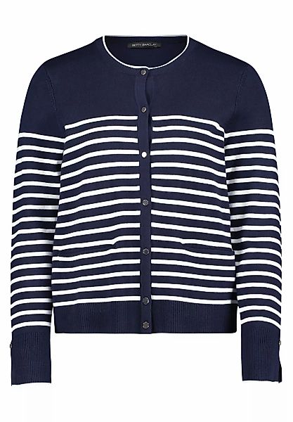 Betty Barclay Strickjacke "Betty Barclay Damen Basic-Strickjacke mit Streif günstig online kaufen