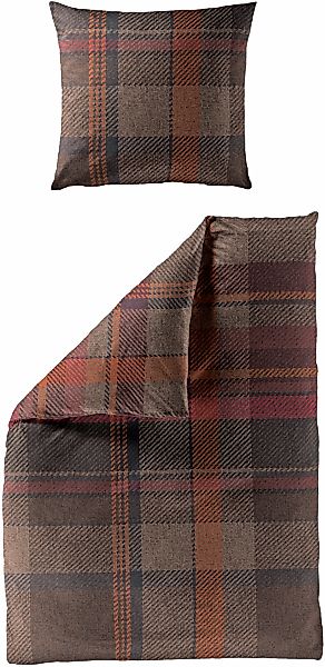 BIERBAUM Bettwäsche "Maxi" 2 Stk. tlg. Renforce, 100 % Baumwolle, pflegelei günstig online kaufen