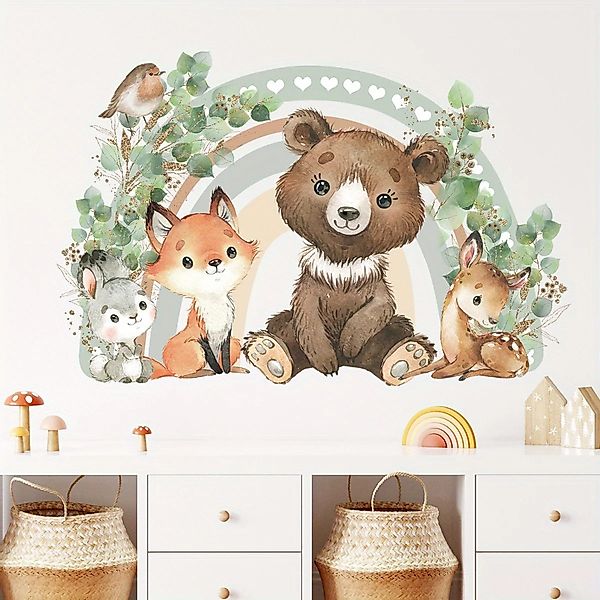 Montegoni Wandsticker Kinder Tier Wandsticker,Wandtattoo mit günstig online kaufen