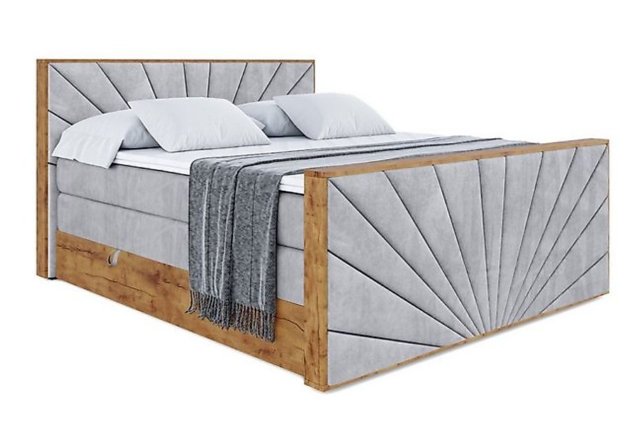 ALTDECOR Boxspringbett LOLLI6-Z KING (Multipocket-Matratze H4, H3 Matratze günstig online kaufen