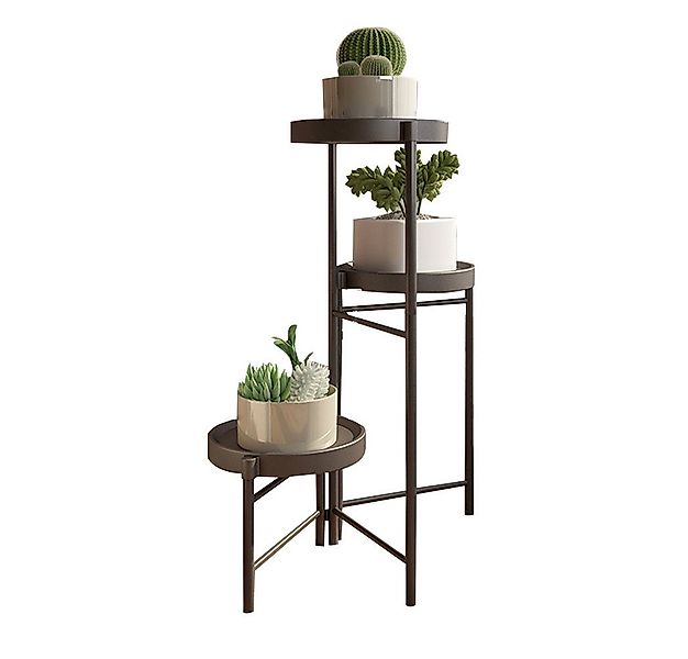 GarveeMore Blumenständer Neu Metall-Pflanzenständer Zusammenklappbares mehr günstig online kaufen