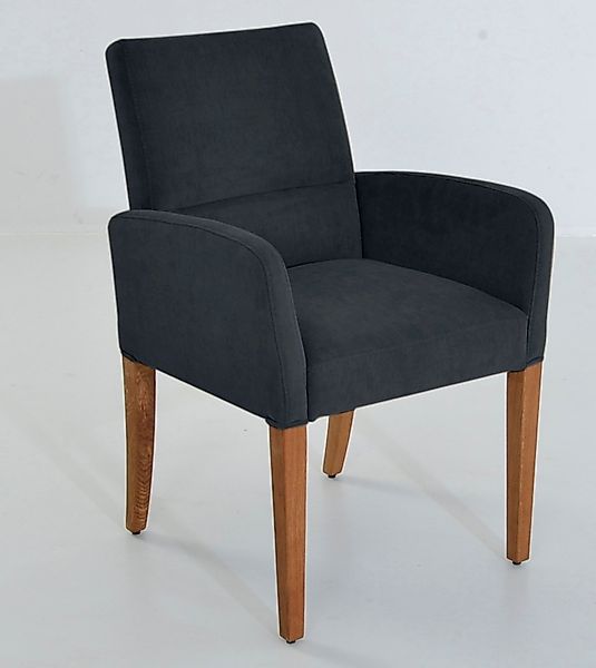 K+W Komfort & Wohnen Armlehnstuhl "GOBY" () 4-Fuß-Armlehnenstuhl mit Füßen günstig online kaufen