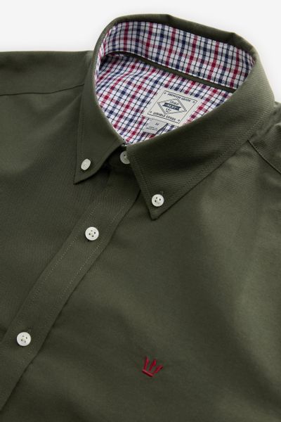 Next Langarmhemd Langärmeliges Oxfordhemd mit Stretch günstig online kaufen