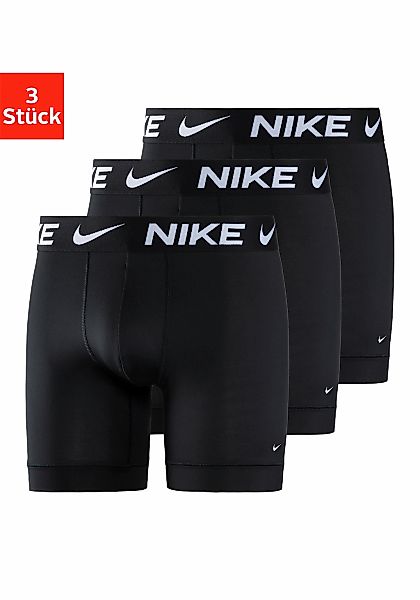 NIKE Underwear Boxer "BOXER BRIEF 3PK", (Packung, 3 St., 3er), mit Logo-Ela günstig online kaufen