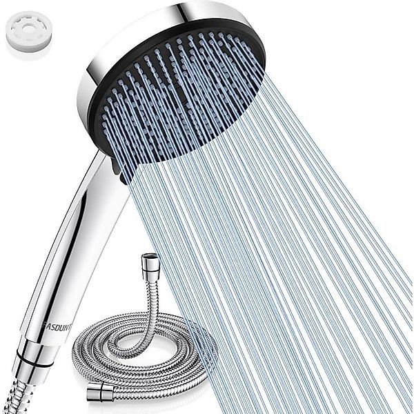 LuxusKollektion Handbrause 5Strahlarten Duschkopf mit 2M günstig online kaufen