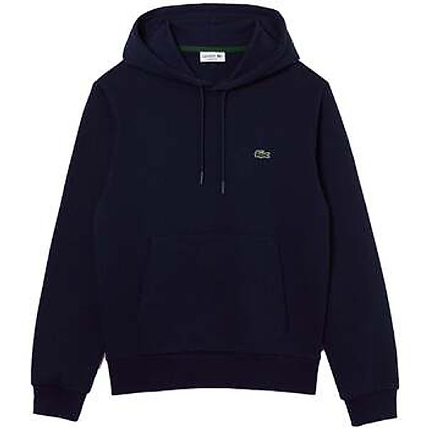 Lacoste  Sweatshirt Fleece Hoodie Navy Blue günstig online kaufen