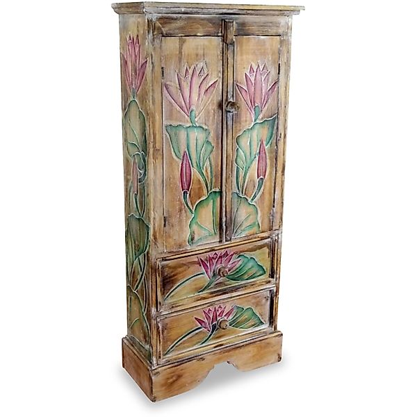 livasia Midischrank aus Bali - 45x20x98cm günstig online kaufen