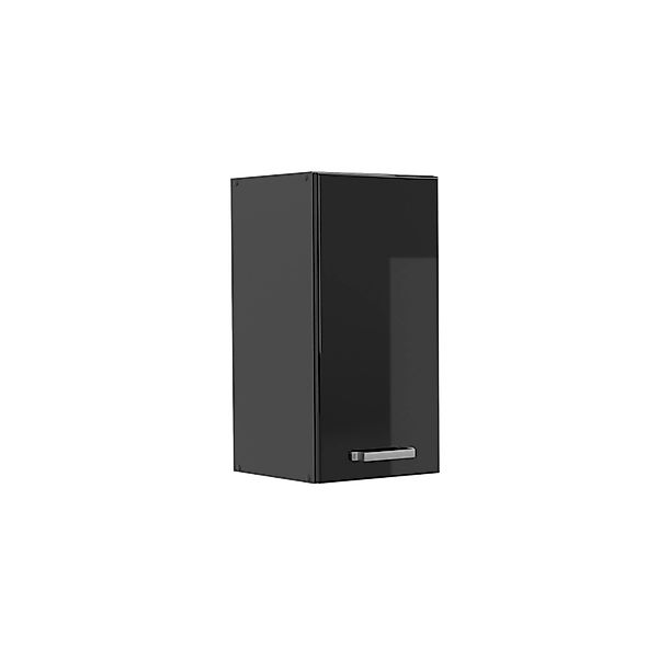 Vicco Hängeschrank R-Line, Schwarz Hochglanz/Anthrazit, 30 günstig online kaufen