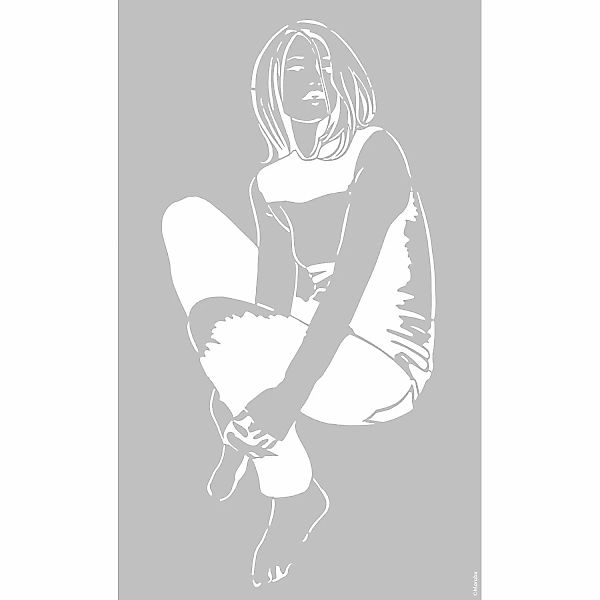 Marabu Schablone 40 x 60 cm Smart Girl günstig online kaufen