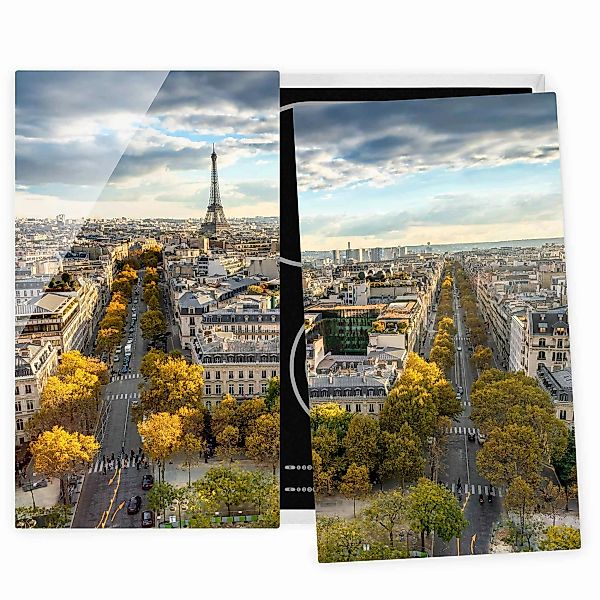Herdabdeckplatte Nice day in Paris günstig online kaufen
