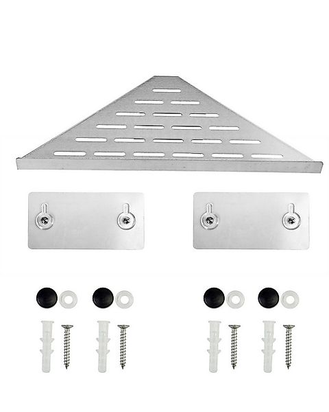 euroharry Duschablage Eckablage Duschablage Edelstahl Duschkorb für Badezim günstig online kaufen