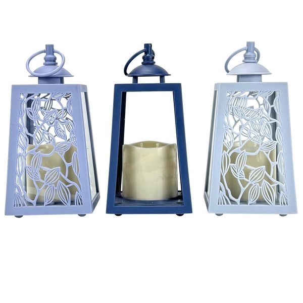 Online-Fuchs LED Laterne 3er Set Deko günstig online kaufen