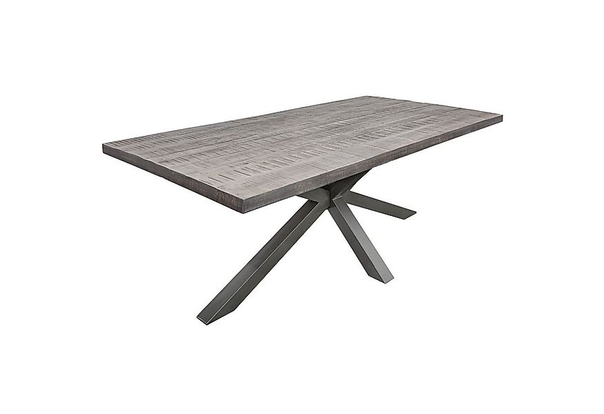 riess-ambiente Esstisch GALAXIE 200cm grau (Einzelartikel, 1-St), Massivhol günstig online kaufen