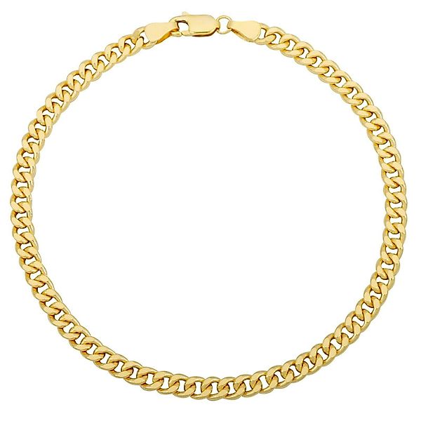 Tony Fein Goldarmband Panzerarmband 5mm 585er günstig online kaufen