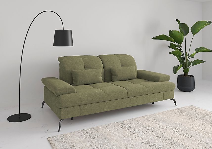 sit&more 3-Sitzer "Amica, inkl. Sitztiefenverstellung und Armteilverstellun günstig online kaufen