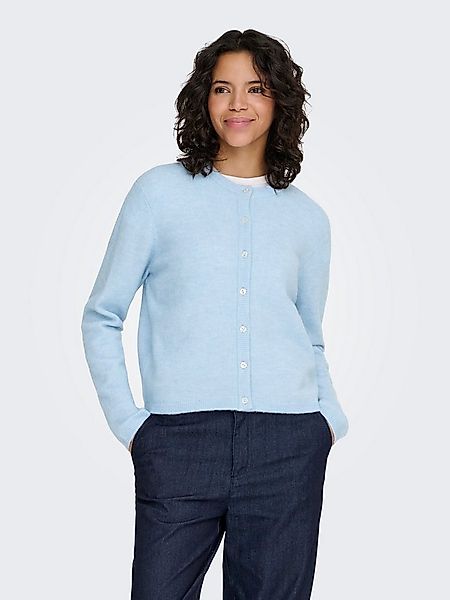 ONLY Strickjacke ONLSIMONI L/S O-NECK CARDIGAN KNT NOOS Materialmix, relaxe günstig online kaufen