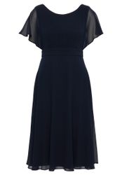 Vera Mont Cocktailkleid "Damen Cocktailkleid kurzarm" Ohne Tasche Raffung günstig online kaufen