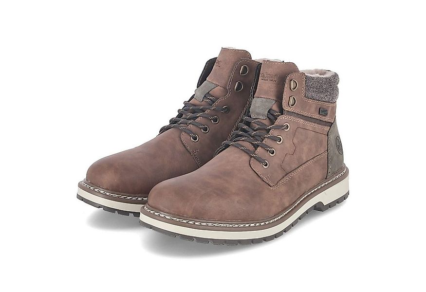 Rieker Rieker F3811-24 Herren Kunstleder braun Schnürstiefel günstig online kaufen