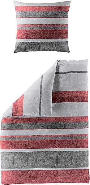 BIERBAUM Bettwäsche 6908, Biber, 2 teilig, günstig online kaufen