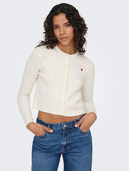 ONLY Strickjacke ONLKATIA LS CABLE BUTTON CARDIGAN CC KNT günstig online kaufen