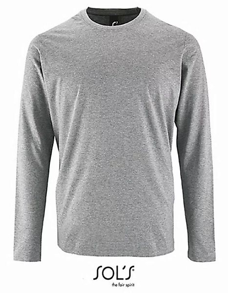 SOLS Langarmshirt 1er/2er Pack Herren Langarm-Shirt für Männer Gr. XS bis 4 günstig online kaufen