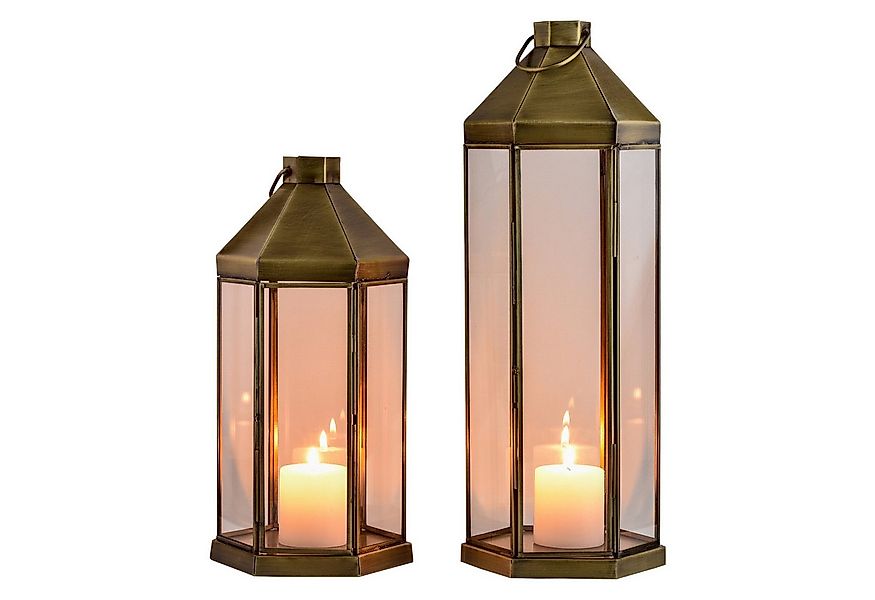 Marrakesch Orient & Mediterran Interior Windlicht 2er Set Vintage Deko Late günstig online kaufen