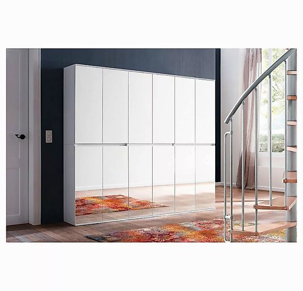 trendteam Garderobenschrank Mirror Flurschrank Mehrzweckschrank Spiegelschr günstig online kaufen