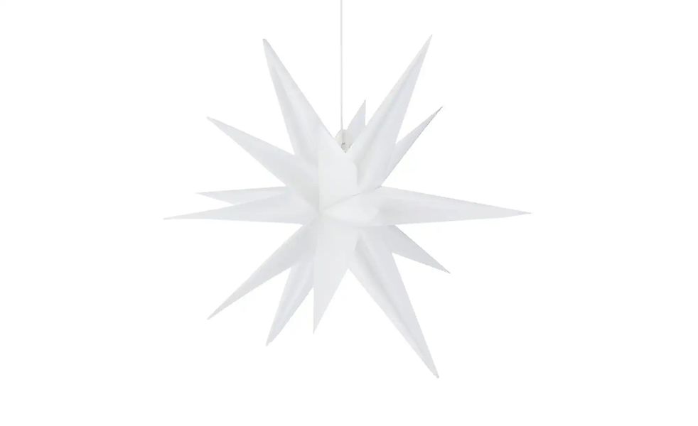 LED 3D Stern   ¦ weiß Ø: 60 Lampen & Leuchten > Außenleuchten - Höffner günstig online kaufen