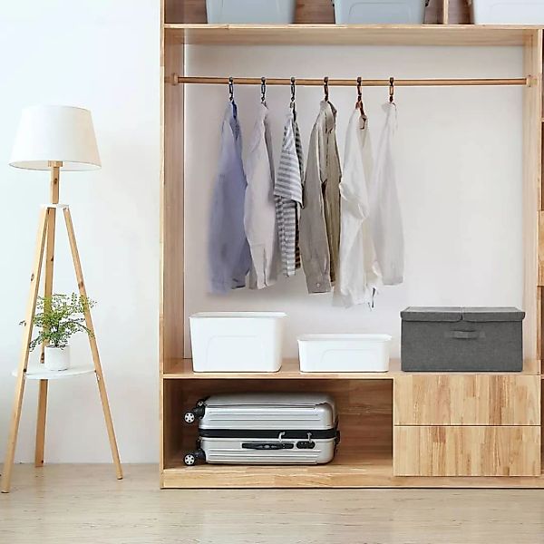vidaXL Aufbewahrungsbox Aufbewahrungsbox Stoff 50x30x25 cm günstig online kaufen