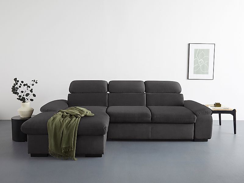 COTTA Ecksofa Lola L-Form mit Kopfteilfunktion günstig online kaufen
