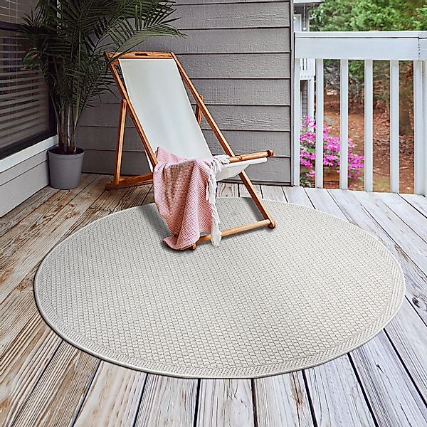 the carpet Teppich Toulose, rund, Höhe: günstig online kaufen