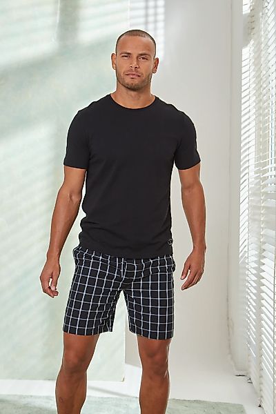 AUTHENTIC LE JOGGER Pyjama 1 Stück, 2 Schlafanzug mit karierter Webhose günstig online kaufen