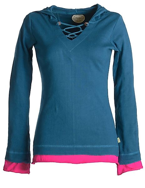 Vishes Zipfelshirt Lagenlook Longsleeve Shirt mit günstig online kaufen