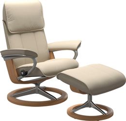 Stressless Fußhocker "Admiral" mit Signature Base, Gestell Eiche günstig online kaufen