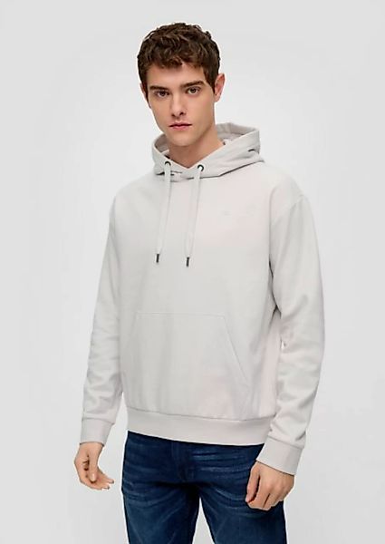 QS Sweatshirt Sweatshirt mit Logostickerei Logo günstig online kaufen