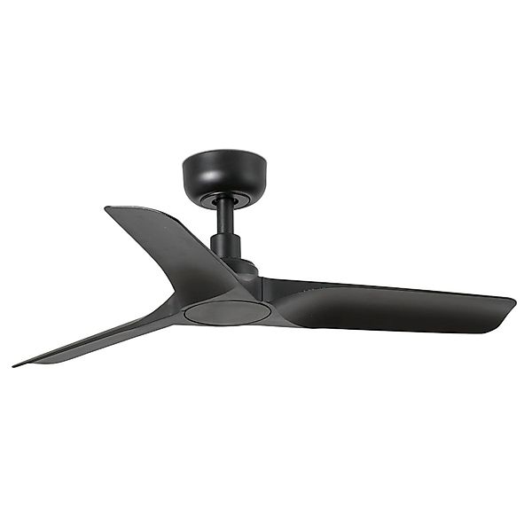 FARO Energiespar Deckenventilator mit Fernbedienung Hey 90 cm Schwarz günstig online kaufen