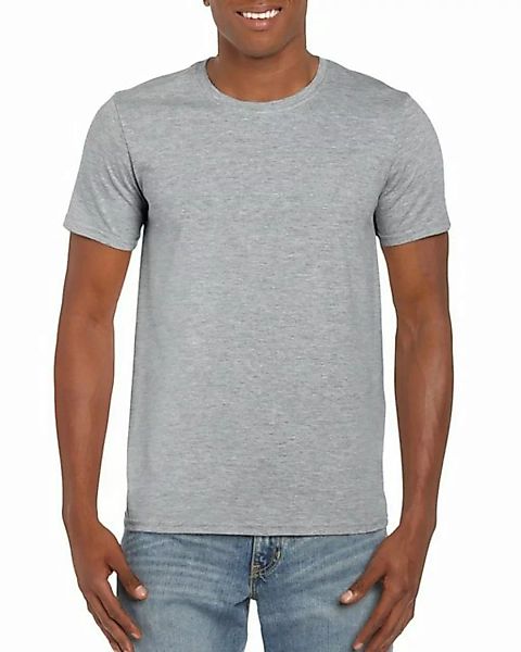 Gildan Rundhalsshirt Gildan Herren T-Shirt Shirts Basic Rundhals Kurzarm Te günstig online kaufen