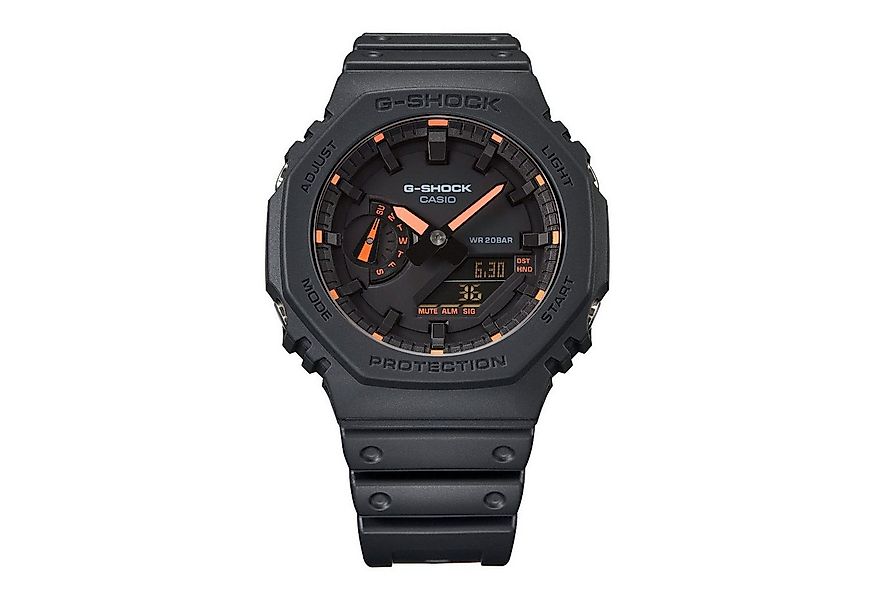 CASIO Digitaluhr Casio G-Shock Classic AnaDigi Herrenuhr GA-2100-1A4ER GA-2 günstig online kaufen
