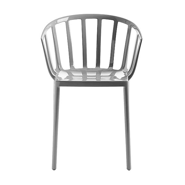 Stapelbarer Sessel Generic AC Venice plastikmaterial grau / Polykarbonat - günstig online kaufen