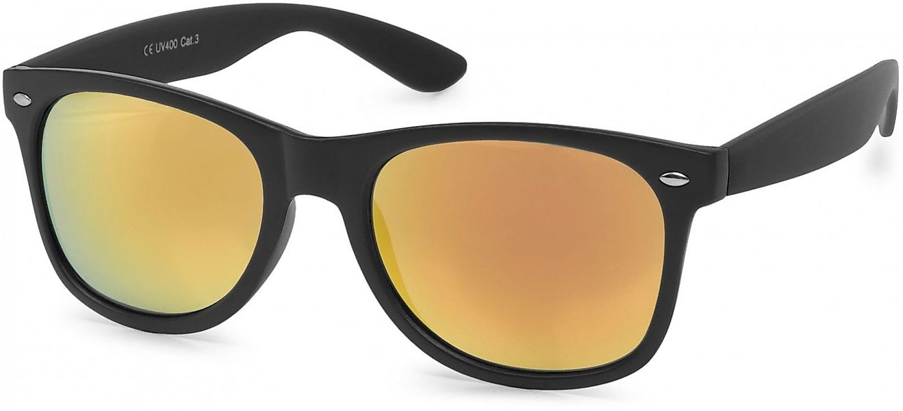 styleBREAKER Sonnenbrille Nerd Sonnenbrille mit Rechteckigen günstig online kaufen
