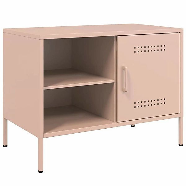 vidaXL TV-Schrank TV-Schrank Rosa 68x39x50,5 cm Stahl (1-St) günstig online kaufen