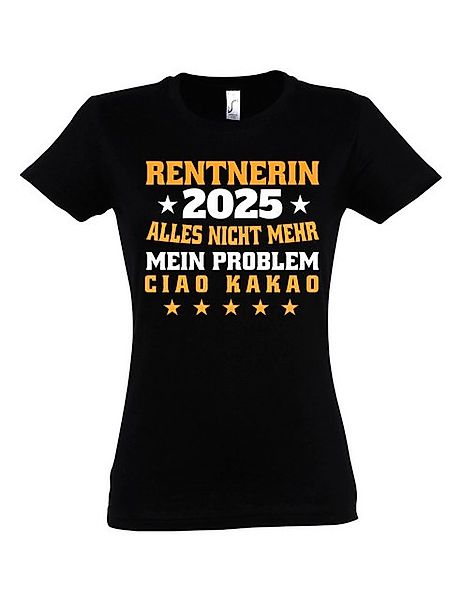 Youth Designz Print-Shirt Damen T-shirt Rentnerin 2025 Aufdruck lustig Gesc günstig online kaufen