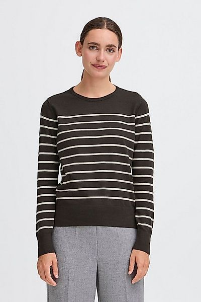 OXMO Strickpullover OXFKEANA Modischer Feinstrickpullover mit Streifen günstig online kaufen