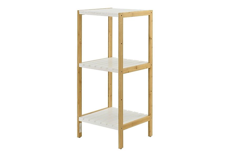 en.casa Standregal, Balsfjord Bambusregal 33x34x80cm, 3 Ablagen günstig online kaufen
