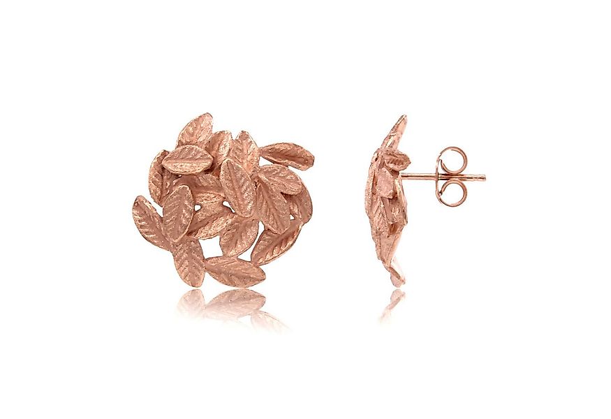 Cavill Ohrring-Set Cavill Ohrstecker 925 Sterlingsilber rosévergoldet Blatt günstig online kaufen