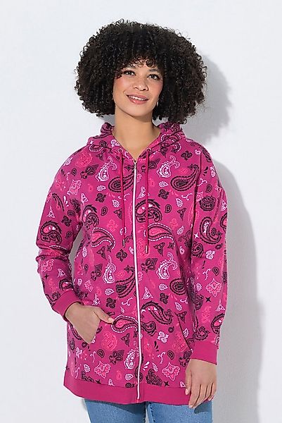 Angel of Style Sweatjacke Sweatjacke oversized Paisley Kapuze günstig online kaufen